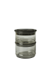 FERM LIVING pojemniki do przechowywania BOYA Ø10,5 – zestaw 2 szt. – smoked grey.png
