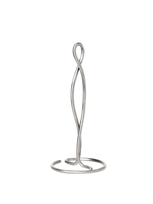 FERM LIVING stojak na ręcznik papierowy CURVATURE, kuchenny stal nierdzewna.png