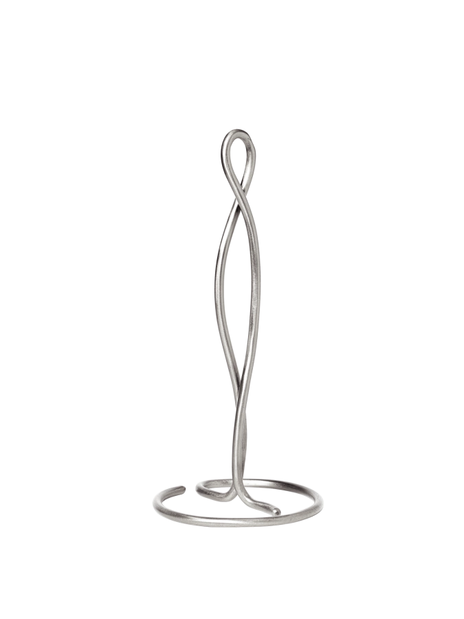 FERM LIVING stojak na ręcznik papierowy CURVATURE, kuchenny stal nierdzewna.png