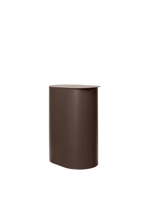 FERM LIVING kosz ENKEL ciemna czekolada, różne rozmiary