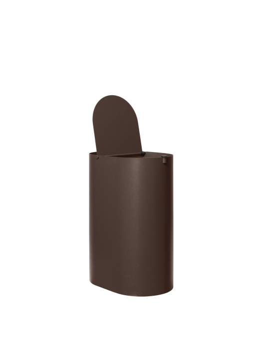FERM LIVING kosz ENKEL small | ciemna czekolada.png