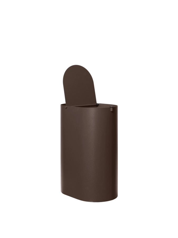 FERM LIVING kosz ENKEL small | ciemna czekolada.png
