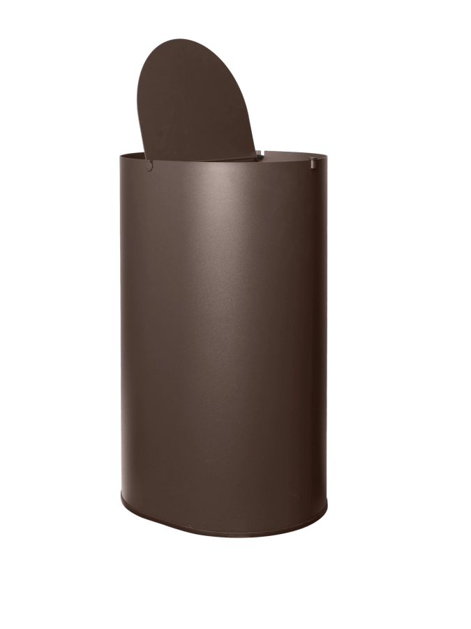 FERM LIVING kosz ENKEL large| ciemna czekolada.png