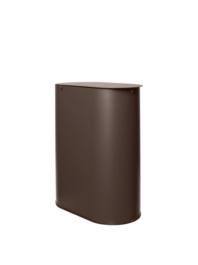 FERM LIVING kosz ENKEL medium| ciemna czekolada.png