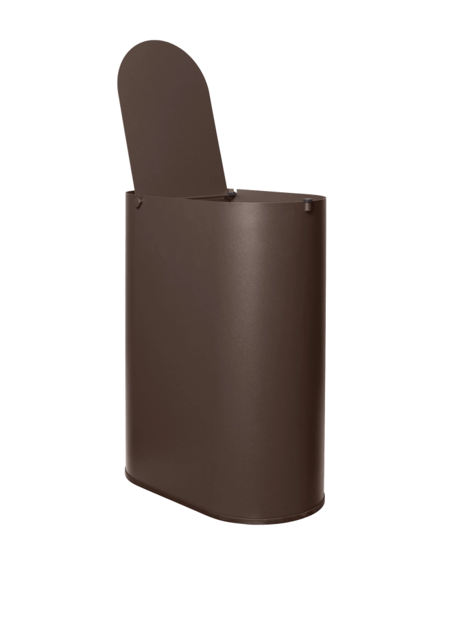 FERM LIVING kosz ENKEL medium| ciemna czekolada.png