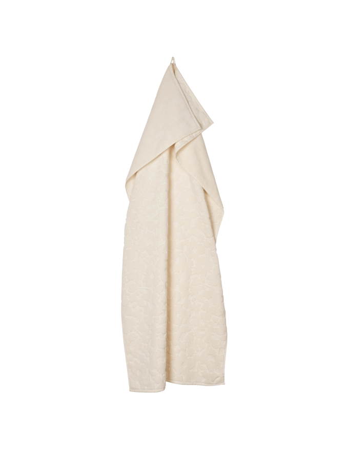 FERM LIVING zestaw dwóch ręczników CILLA – ecru, różne rozmiary.png