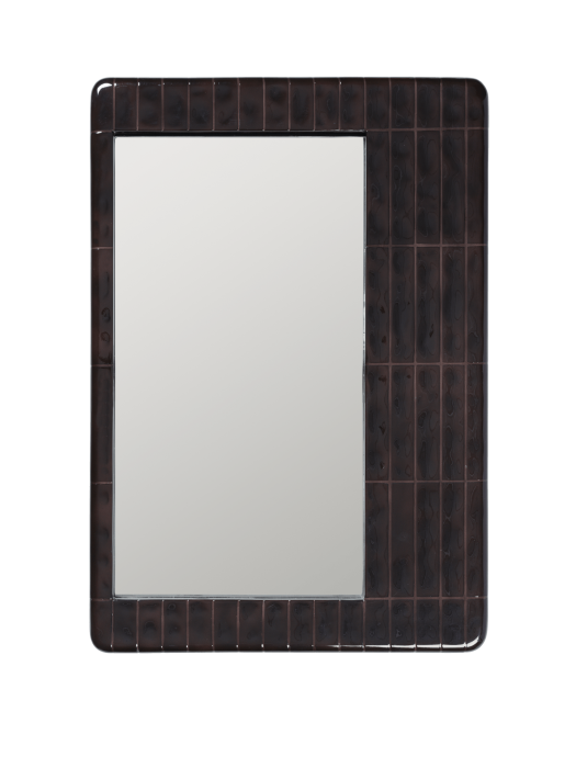 FERM LIVING lustro TILING - ciemna czekolada.png