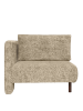 FERM LIVING podłokietnik DASE lewy – poppy velvet – maślany/czarny.png