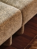 FERM LIVING podłokietnik DASE lewy – poppy velvet – maślany/czarny.jpeg