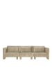 FERM LIVING moduł środkowy DASE lewy – poppy velvet – maślany/czarny.png