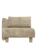 FERM LIVING leżanka DASE lewa– poppy velvet – maślany/czarny.png