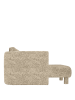 FERM LIVING leżanka DASE lewa– poppy velvet – maślany/czarny.png