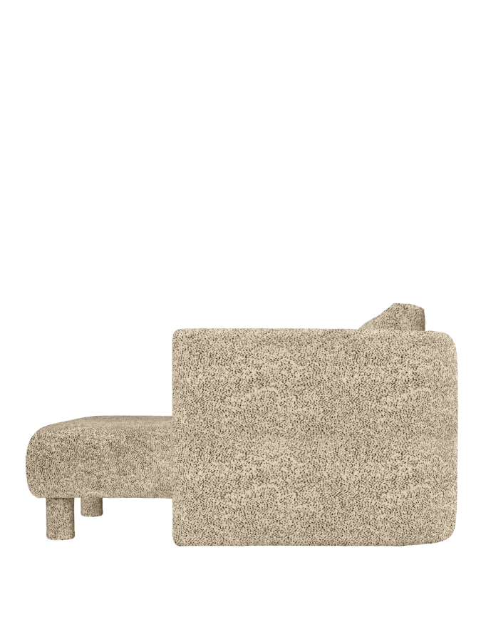 FERM LIVING leżanka DASE prawa – poppy velvet – maślany/czarny.png