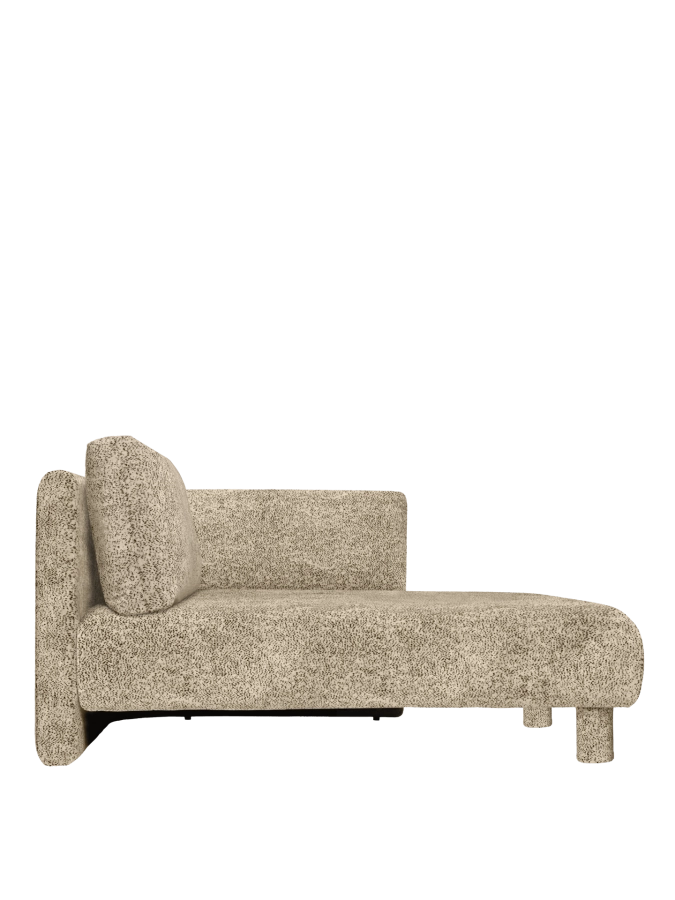 FERM LIVING leżanka DASE prawa – poppy velvet – maślany/czarny.png