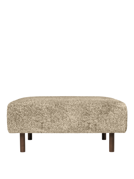 FERM LIVING pufa DASE – poppy velvet – maślany/czarny.png