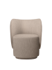FERM LIVING fotel obrotowy RICO CLUB – soft bouclé – naturalny.png
