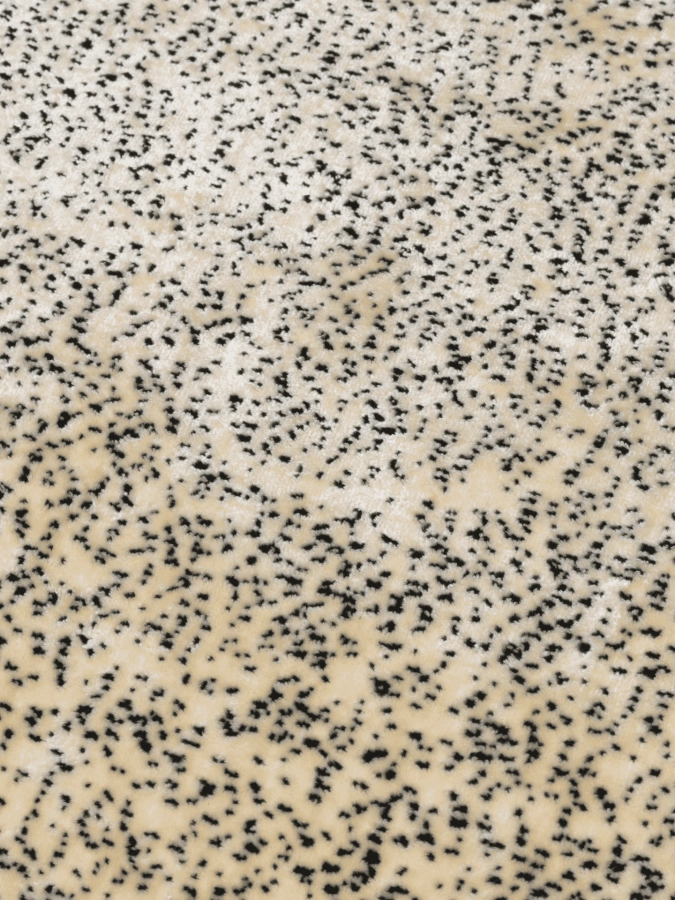 FERM LIVING puf RICO - poppy velvet – maślany/czarny.png