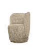 FERM LIVING fotel obrotowy RICO CLUB – poppy velvet – maślany/czarny.png