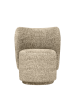 FERM LIVING fotel obrotowy RICO CLUB – poppy velvet – maślany/czarny.png