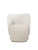 FERM LIVING fotel obrotowy RICO CLUB – bouclé – ecru.png