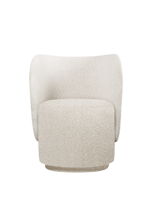 FERM LIVING fotel obrotowy RICO CLUB – bouclé – ecru.png
