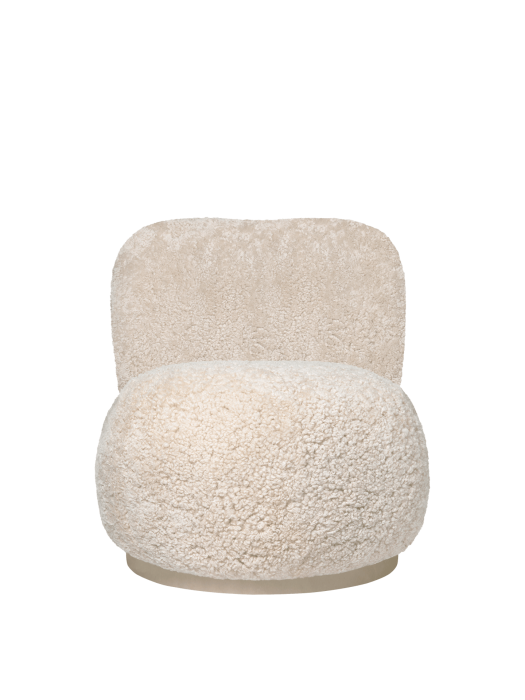 FERM LIVING fotel obrotowy RICO PICCOLO - sheepskin – moonlight.png