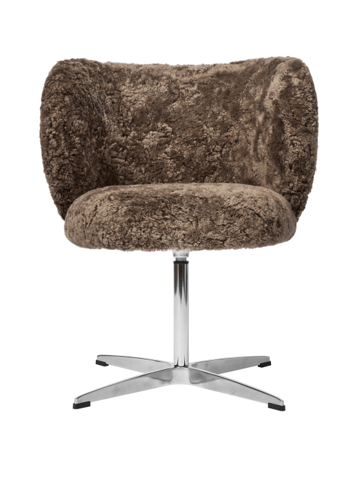 FERM LIVING krzesło obrotowe do jadalni RICO - sheepskin – sahara.png