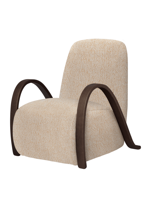 FERM LIVING fotel BUUR – vanir – ecru/miodowy.png
