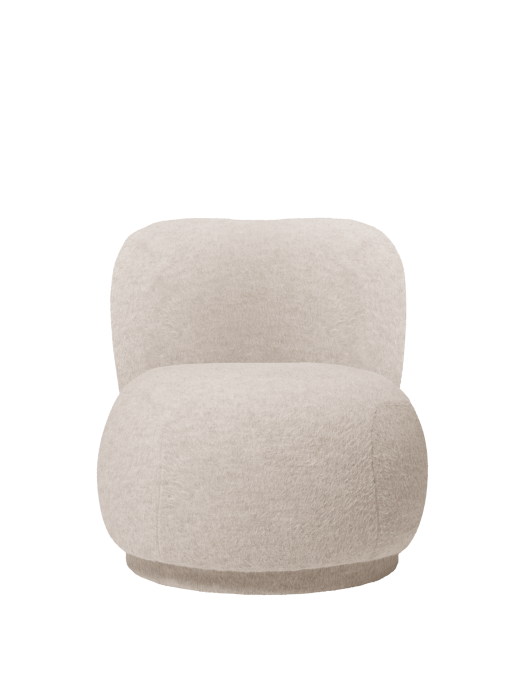 FERM LIVING fotel obrotowy RICO PICCOLO - soft alpaca – naturalny.png