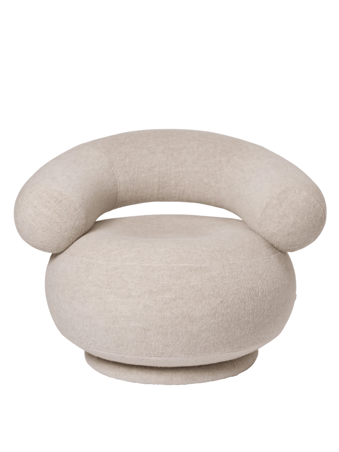 FERM LIVING fotel ORBO – soft alpaca – naturalny.png