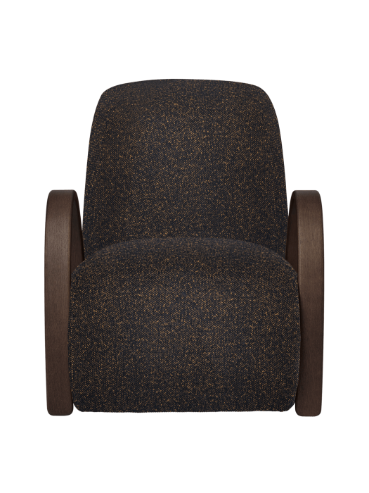 FERM LIVING fotel BUUR – vanir – czarny/miodowy.png