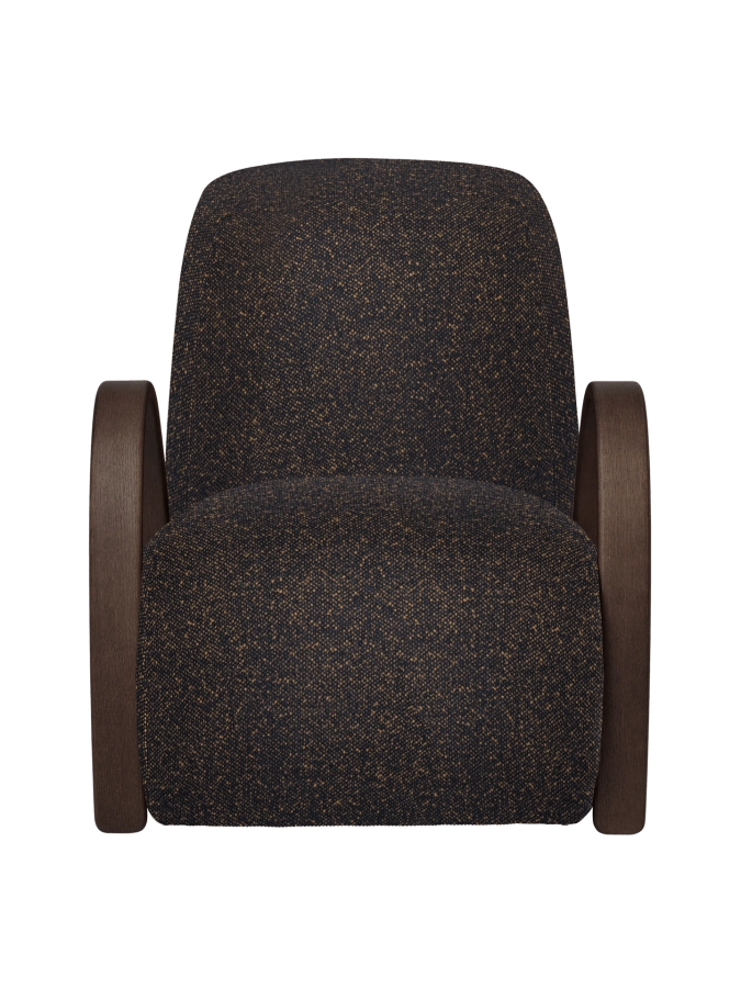 FERM LIVING fotel BUUR – vanir – czarny/miodowy.png