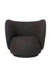 FERM LIVING fotel RICO - vanir – czarny/miodowy.png