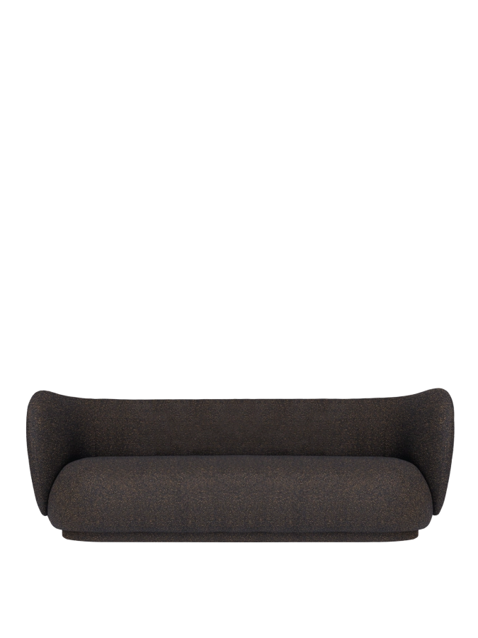 FERM LIVING sofa 3-osobowa RICO - vanir - czarna/miodowa.png