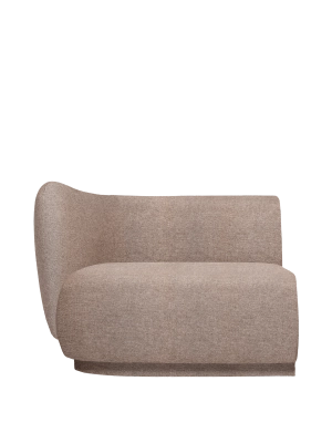 FERM LIVING podłokietnik do sofy RICO lewy – Main Line Flax