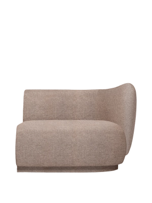 FERM LIVING podłokietnik do sofy RICO prawy – Main Line Flax