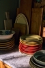 HK LIVING zestaw 2 talerzy deserowych ceramicznych FARMHOUSE - orche.jpg