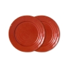 HK LIVING zestaw 2 talerzy deserowych ceramicznych FARMHOUSE - red.jpg