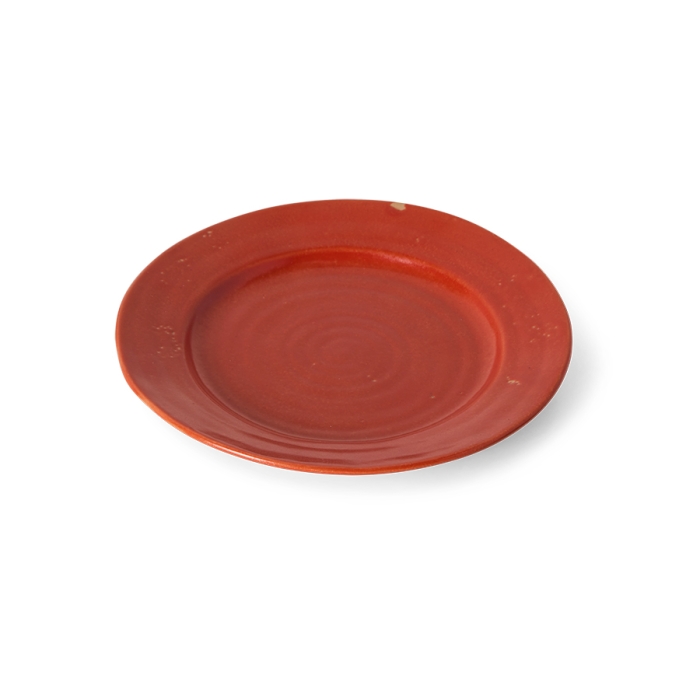 HK LIVING zestaw 2 talerzy deserowych ceramicznych FARMHOUSE - red.jpg
