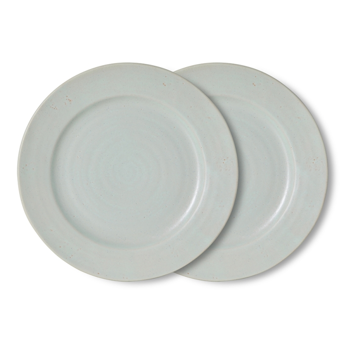HK LIVING zestaw 2 talerzy obiadowych ceramicznych FARMHOUSE - pale blue.jpeg