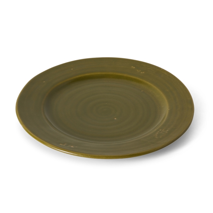 HK LIVING zestaw 2 talerzy obiadowych ceramicznych FARMHOUSE - moss.jpeg