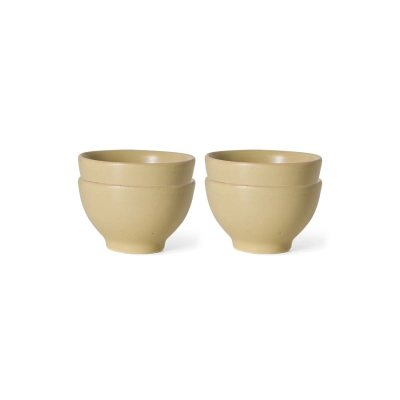 HK LIVING zestaw 4 misek XS FARMHOUSE CERAMICS - cream
