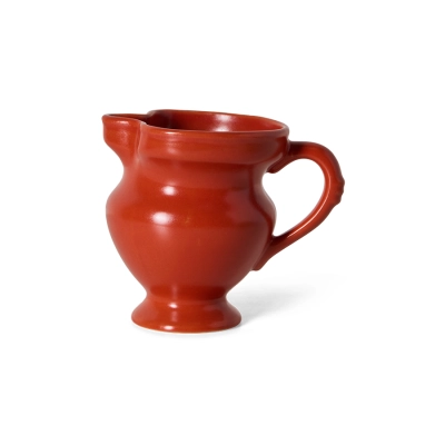 HK LIVING mały dzbanek FARMHOUSE CERAMICS - red