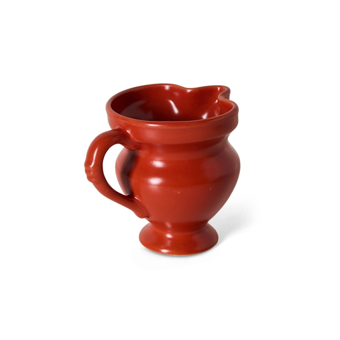 HK LIVING mały dzbanek FARMHOUSE CERAMICS - red.jpeg