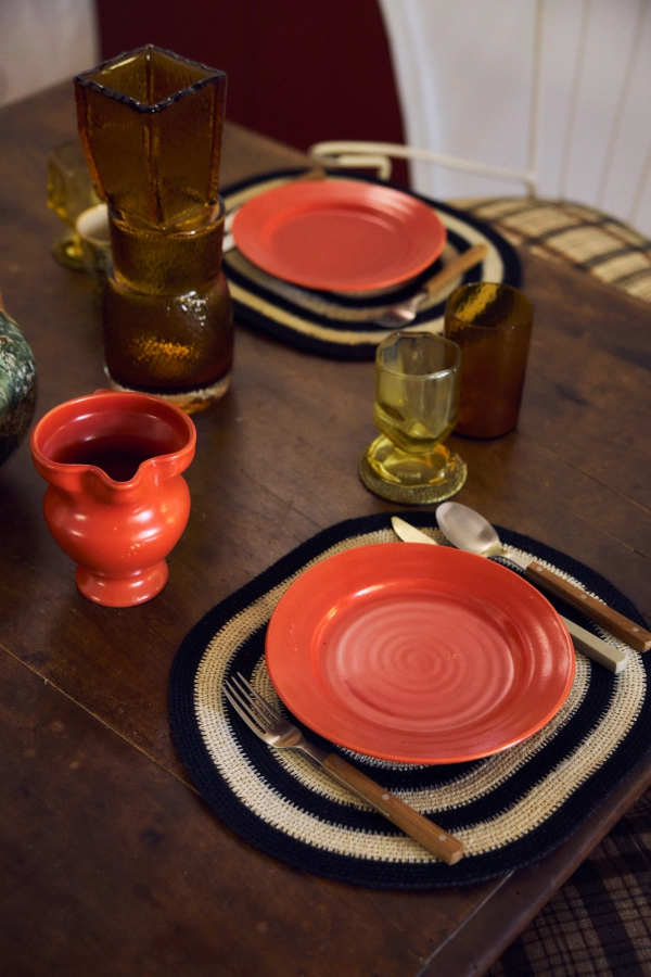 HK LIVING mały dzbanek FARMHOUSE CERAMICS - red.jpeg