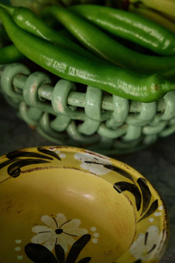 HK LIVING ręcznie malowana miska FARMHOUSE CERAMICS - maślana.jpg