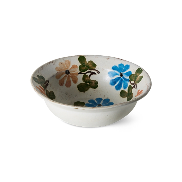HK LIVING ręcznie malowana miska FARMHOUSE CERAMICS - kremowy.jpg