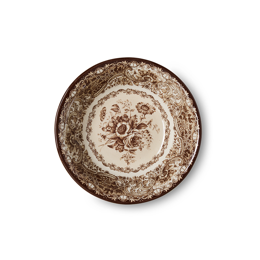 HK LIVING zestaw 2 szt. misek SUNDAY CERAMICS - brązowy.jpg