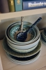 HK LIVING zestaw 2 szt. misek SUNDAY CERAMICS - zielony.jpg