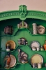 HK LIVING zestaw 2 szt. talerzy deserowych SUNDAY CERAMICS - zielony.jpg